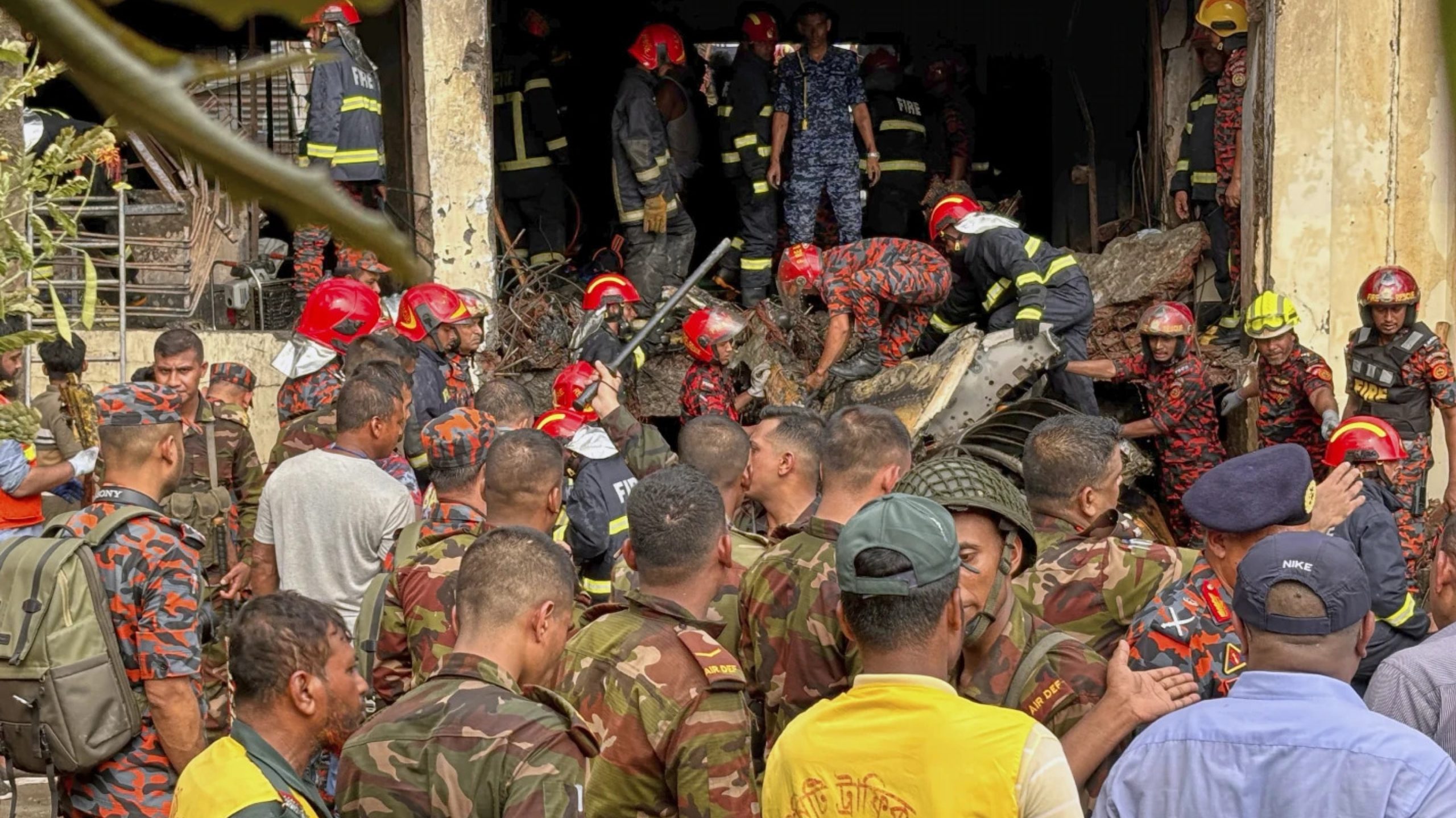 Bangladesh Air Force Jet Crashes, 19 Killed