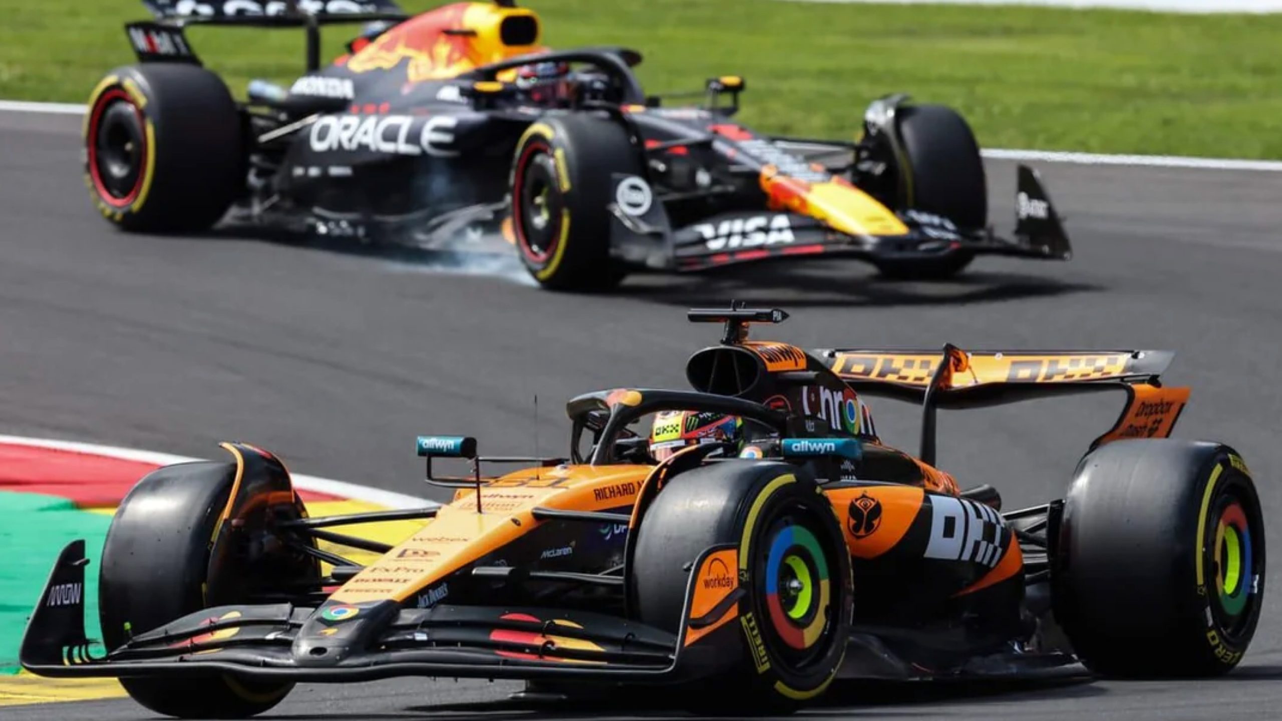 McLaren 200th F1 in: Norris Edges Piastri in Hungary