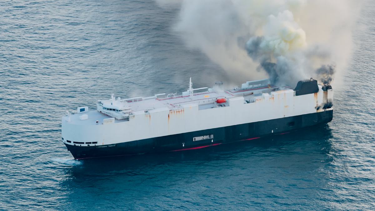 Morning Midas Cargo Ship Sinks with 3,000 EVs Aboard