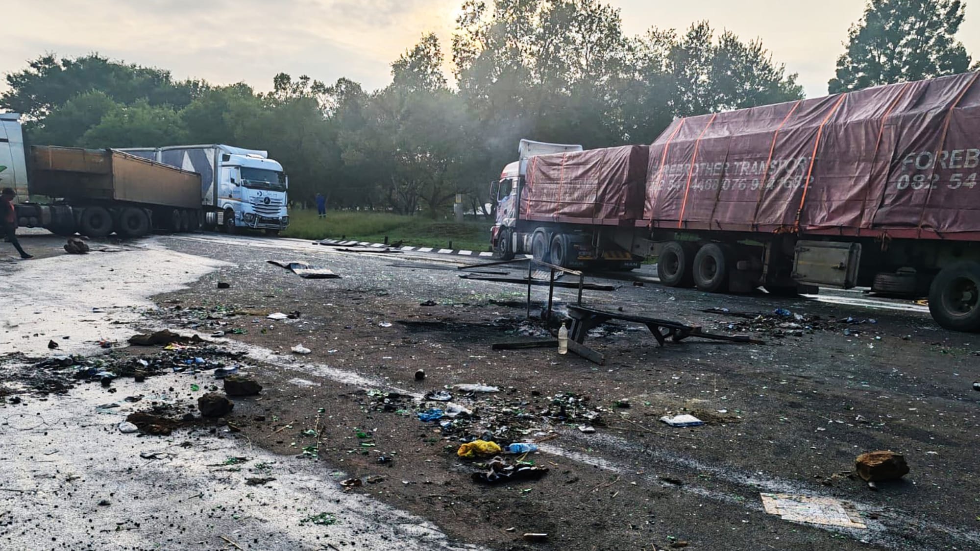 Mpumalanga Protest Turns Violent on R532